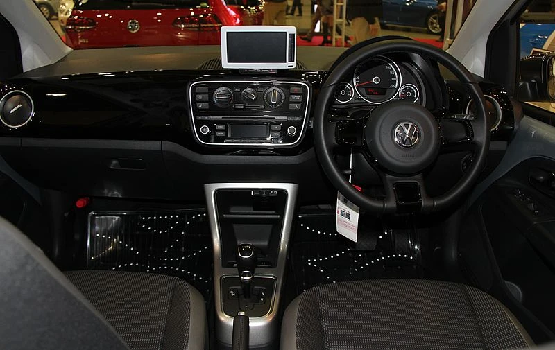 VW Up interior autodrivel