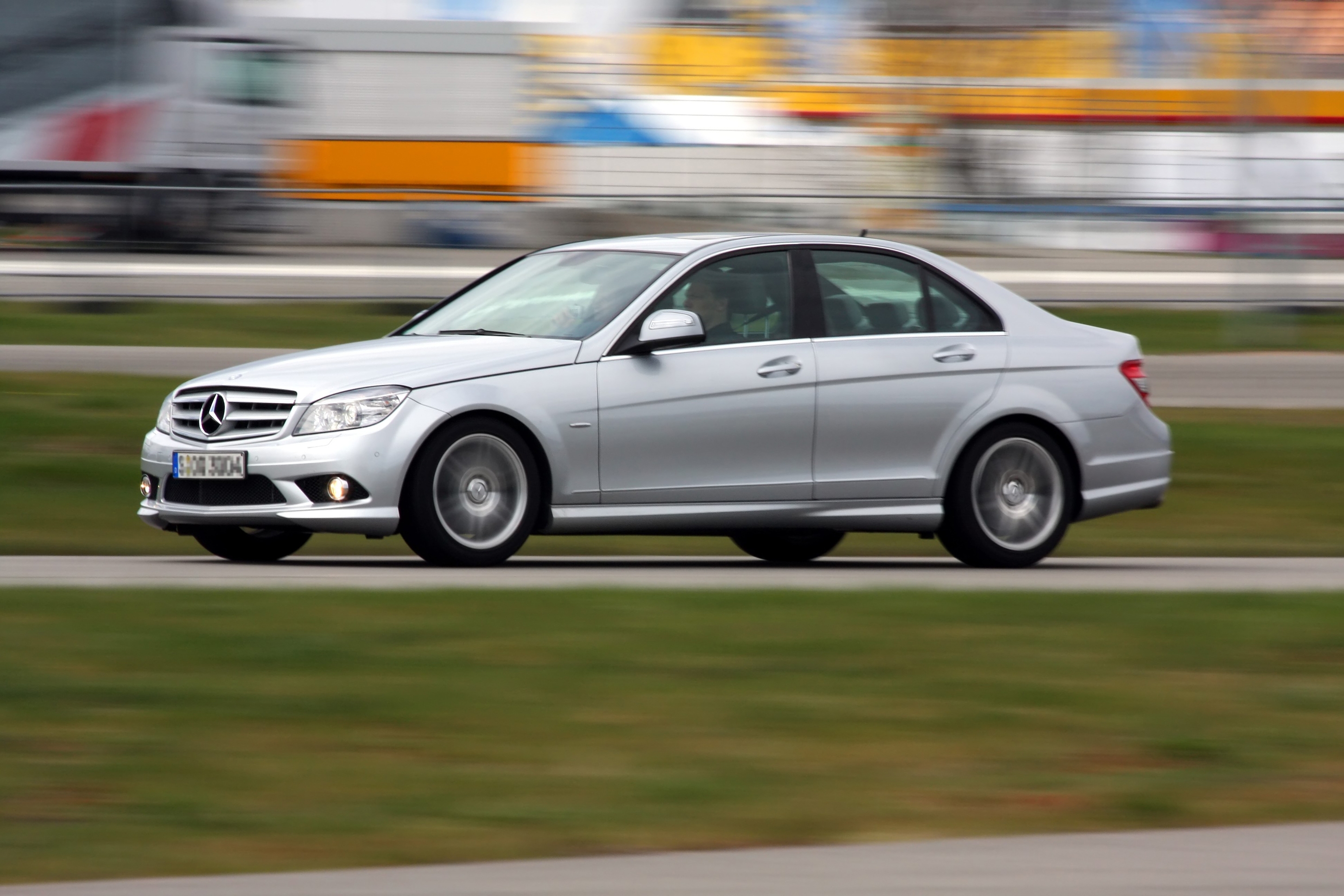 Mercedes C CLass W204 front side almostcarreviews