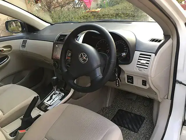 Toyota Corolla E140 interior almostcarreviews